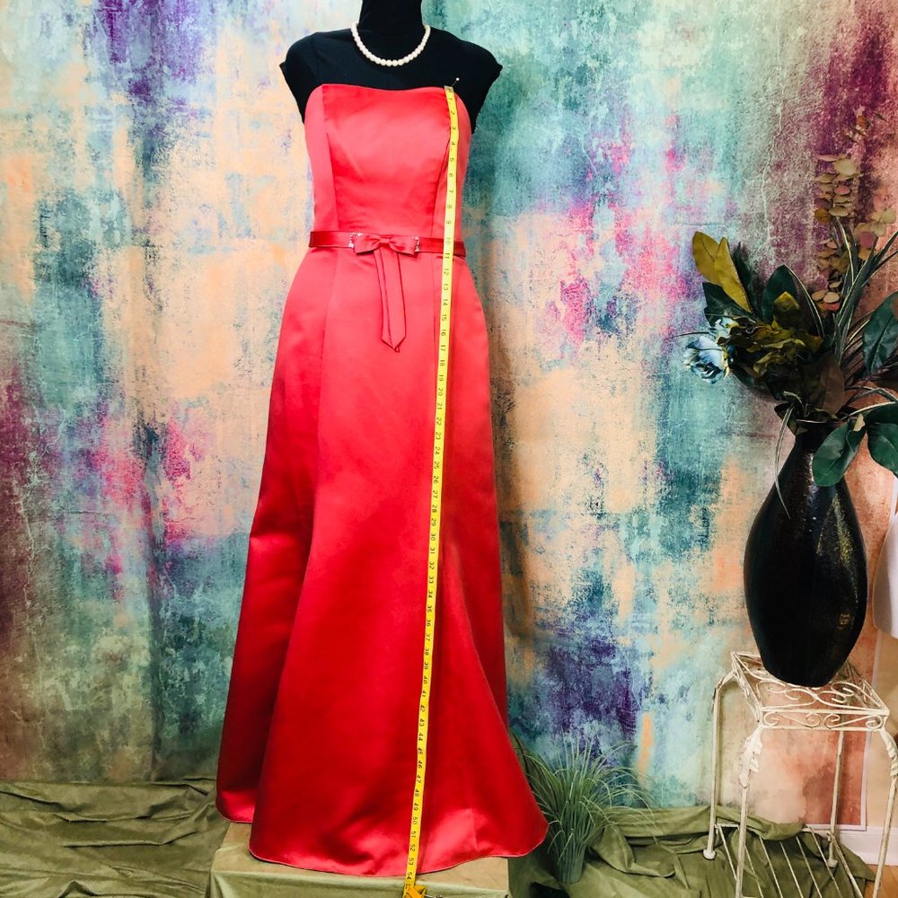 📌Alfred Angelo Strapless Elegant Evening - Prom - Ball- Bridesmaid Dress - Picture 13 of 16
